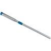 FewNvWa Prolunga Alluminio Estendibile Coda Biliardo Telescopica Manicotto Universale Accessorio Retrattile Adatta a Casa Feste Club, Argento e Blu