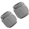 Zxpjkyu 2 Pezzi di Fasce Elastiche per Polsi Sportive, Comode E Altamente Elastiche, Supporto per Polso per Palestra, Powerlifting, Allenamento E Bodybuilding, Grigio