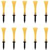 APLVFFZH 10 Pezzi Golf Gomma Accessori Allenamento Strumenti Durevoli Leggeri Pratici da Utilizzare Adatti per Pratica Campo Gara Allenamento, Rosa