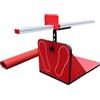 Amagogo Tester per La capacità di Sedersi E Raggiungere Oggetti con Bilancia, Strumento Ausiliario per Test Accurati, Rosso