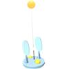 Wenoup Set di Racchetta E Pallina per Pong, per Interni Ed Esterni, Attrezzatura da Allenamento per Tutte Le età, Verde