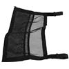 Tofficu Rete Porta Palline da Ping Pong a Rete Pvc Nero, Salvaspazio e Portatile, per Appendere a Porte e Ingressi Palestra