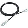 Nsaroche Fitness Pulley Cable Attacco Macchina con Cavo Acciaio Resistente Sostituzione per Puleggia Ideale per Tricipiti Bicipiti Schiena P, 1.4 m