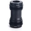 ReachMall Movimento centrale T47-30, 86,5 mm filettato BB con cuscinetti sigillati, lega di alluminio per mountain bike, compatibile BSA