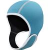 Hellery Cappuccio da Neoprene da 2 Mm, Cappuccio per Muta con Sottogola, Cappello Antivento da Surf, Cappuccio Termico da Surf, per Uomo, Donna, Nuoto, Grigio