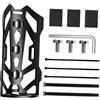 KTUXZCI Supporto per borsa da bicicletta, attrezzatura da esterno, installazione comoda, adatto per mountain bike, bici da strada, forcella anteriore, telaio, supporto per borsa, Stretto