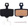 Wswqop 2X Pastiglie Freno per Bicicletta, Accessori per Ciclismo, Resistenti all'Usura, Comode da Sostituire, Pastiglie Freno a Disco per Biciclette, 2.95 x 3.3 x 0.4 cm