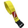 YueShengYCHUANG Cintura di Zavorra per Immersioni Subacquee da 1,3 M, Larga 5 Cm, Leggera E Professionale, Facile da Regolare, Ideale per, Giallo