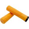 Hellery 2X Manopole per Manubrio da Bicicletta, Manopole Antiurto per Manubrio da Bicicletta, Copri Manubrio Corto di Ricambio per Bici Pieghevole, Giallo