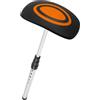 QSTDGVPW Supporto da Viaggio per Sacca da Golf con Impugnatura Personalizzabile, Arancione Argento