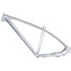 Generico Parti del Telaio in Bianco del Freno A Disco Idraulico del Telaio della Bici in Lega di Alluminio da 27,5/29 Pollici con Tubo Montante Medio da 17 Pollici(29 inch)