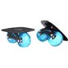 Chatonshen 1 Paio di Skateboard, Antiscivolo, Professionali, Portatili, Creativi con Ruote, Pattini a Rotelle da Strada per Sportivi da Uomo, Ruota Nera Ad Arco