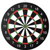 italiana Gioco Bersaglio Freccette tiro al Bersaglio tabellone tiro a Segno Bambini Adulti con frecce in Acciaio Darts Board Double Face Bianco Nero 30 cm Rotondo casa da Appendere a Muro (1)