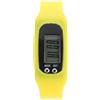 FRCOLOR Braccialetto Contapassi senza Necessità di in Silicone Multifunzionale, Orologio Pedometro Portatile Leggero per Esercizi All'aperti per Camminata