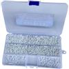 Zxpjkyu 1240 Accessori per Incordare Racchette da Badminton E Riparare L'attrezzatura, Bianco