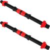 KICHOUSE Set 2 Pezzi Manubri da Palestra con Barre in Acciaio e Plastico, Spinlock con 4 Dadi per Allenamento Forza e Addominali, Manubri Regolabili Versatili Colore Casuale