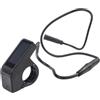 Eawfgtuw SW102 Display LCD per Bafang Drive Motor Bici Elettrica IPX5 Impermeabile E Bike Speed Trip ODO PAS Livello 6 Pin Nero per MINI Monitor per BBS01 per