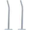 Zxpjkyu Supporto Da Parete per Palla Da Ginnastica, Rastrelliera Da Parete per Palla Fitness, Organizer Multifunzione per Palestra Domestica, 1 Pc Bianco