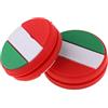 harayaa 2 Ammortizzatori Antivibrazione per Palline da Tennis con Bandiera Nazionale, #1
