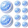 Lljsszr 10 Palline da Golf per Parco Giochi, Palline da Esercizio di, Leggere, Multifunzionali, Palline da Allenamento per Il Golf, Golf, Giallo