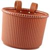 Pegciuho Cestino per Biciclette Bambini Portaoggetti Bici Accessorio Manubrio Rattan Facile da Usare Impermeabile Adatto per attività Ricreative Giardino, Marrone