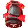 Fonowx Fitness Sandbag per Training Funzionale Borsa Pesi Workout con Impugnatura Sacco Pesi per Sollevamento Borsa Pesata per Corsa E Potenziamento Design E, Non Riempito 5kg