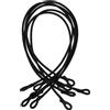 JECOMPRIS Corde Elastiche Design Compatto e Leggero per Trampolino in Nailon Nero 5 e Fitness Fisico per Varie Dimensioni di Trampolini