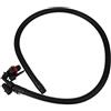 BEAZOOM Kit di tubi flessibili per pompa ad aria in PVC per kayak paddle board SUP, tubo gonfiabile da 0,2 m con 5 ugelli per accessori pompa a mano