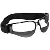 QSTDGVPW Occhiali da Basket, Occhiali di, Fascia Elastica Regolabile, Occhiali per Principianti, Resistenti, Idea Regalo, Indossabili per Donne E, Nero