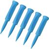 Baoblaze 5X Simulator Tees Porta Palline Ausilio per Allenamento Tappetino da Golf Tees per Interni Tappetini per Campo Pratica Esterno Accessori per Golf Indo, Arancia