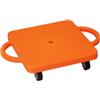 YueShengYCHUANG Monopattino con Pannello E Maniglie Sensoriali Portatili, Monopattino per Bambini Seduti con Ruote per Ginnastica in Giardino, a Casa O per L'istr, Orangina