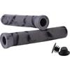 Ysyqkn 2 Pezzi Manopole Manubrio Bicicletta Antiscivolo Impugnature Facile da Montare Copertura Gomma Accessori Sostituzione Adatto per Strada Ciclismo B, Nero
