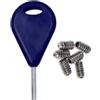 YueShengYCHUANG Chiave per da Surf, Strumento per Viti di Fissaggio, in Metallo, Portatile, per Sport Acquatici, Pratico, Universale con Vite, Chiave per Timone, Blu