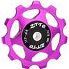 Fonowx Wheel Puleggia Deragliatore Posteriore Bici Cuscinetto Sigillato Struttura in Lega di Alluminio Migliorata Tramite CNC per Bici da Strada Mount, Rosso