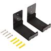 YueShengYCHUANG Mensola da Parete per Snowboard, Supporto per Kayak, Ferramenta Antiscivolo Multifunzionale, Porta Tavola da Surf, Cavalletto, Supporto per Skateboard, 9.5 Cm