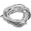 AsrMyjcx Braid Mylar Tube Tubo Intrecciato in Nylon Perlato Superficie Olografica Cordino Rotondo Accessori per Artificiali Pesca Sportiva Funzionale, Dorato