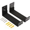 Generic Supporto da Parete per Snowboard, Gancio Portatile Antiscivolo per Garage, Supporto per Skateboard E Tavole da Surf, Ideale per Appartamenti E Case, 9.5 Cm