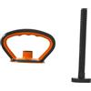 Tdoutop Maniglia per Kettlebell per Allenamento Della Presa, Accessorio Portatile per Sollevamento Pesi, Nero 1 Maniglia 1 Asta
