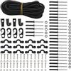 Fxzqgnh Kit di Accessori per L'allestimento del Ponte del Kayak: Gancio per