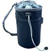 Aymzbd Borsa Porta Magnesite con Chiusura a Coulisse, Tasca Portatile con Cerniera per Sollevamento Pesi, Ginnastica E Bowling, Nero
