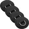 minkissy Set 4 Pezzi di D-Ring in PVC per Paddle Board e Barche Gonfiabili, Accessori per Sport Acquatici e Spiaggia, Resistente all'Usura e Fissaggio Sicuro per Stand Up Paddle e Surf