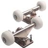 TUXCAXI Truck per skateboard in lega di alluminio, ruote per skateboard, cuscinetti silenziosi ad alte prestazioni, accessori di installazione durevoli per gli amanti delle ruote