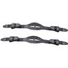 Gralara Cinturino Tallone Subacquee Cinturino Regolabile Fibbia Universale Ricambio Robusto Antiscivolo Materiale Durevole Gomma PVC Adatto per, Stile c, 16 mm
