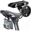 Whychstore Supporto per sella bici per Garmin Varia, staffa in lega di alluminio per luci posteriori RVR315 RTL510 515 500, supporto orizzontale per fotocamera sportiva