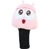 Hellery Copritesta per Mazza da Golf in Legno con Motivo a Cartoni Animati, 1 Pezzo, Resistente Ai Graffi, per Attrezzatura da Golf, Regalo per Golfisti, Rosa