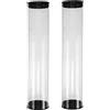 Healeved 2 Pezzi Contenitore Cilindrico e Portatile per 5 Palline da Golf in Pvc Trasparente per Trasporto e L'identificazione Facile da Golf