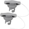 GATHINESS Tappi Resistente 2 Gommone in Kayak per PVC e Valvola Chiusura Ermetica Design Facile da Trasportare per in Barca