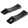GORILLA SPORTS® Cuneo per Bilanciere - 2 Pezzi, per Dischi da 30mm / 50mm, Portatile, Antiscivolo, in Silicone - Deadlift Barbell Jack, Wedge, Piastre di Peso, per Sollevamento Pesi, Palestra, Casa