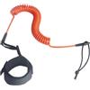 YueShengYCHUANG Guinzaglio da Spirale, Guinzaglio per Tavola da Surf, Cinturino per Gamba, Orangina
