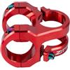 Hellery Attacco Manubrio Corto per Mountain Bike, Attacco Manubrio di Ricambio per Bicicletta BMX, Viola